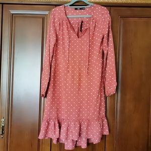Sportsgirl Polka dot long sleeve Dress